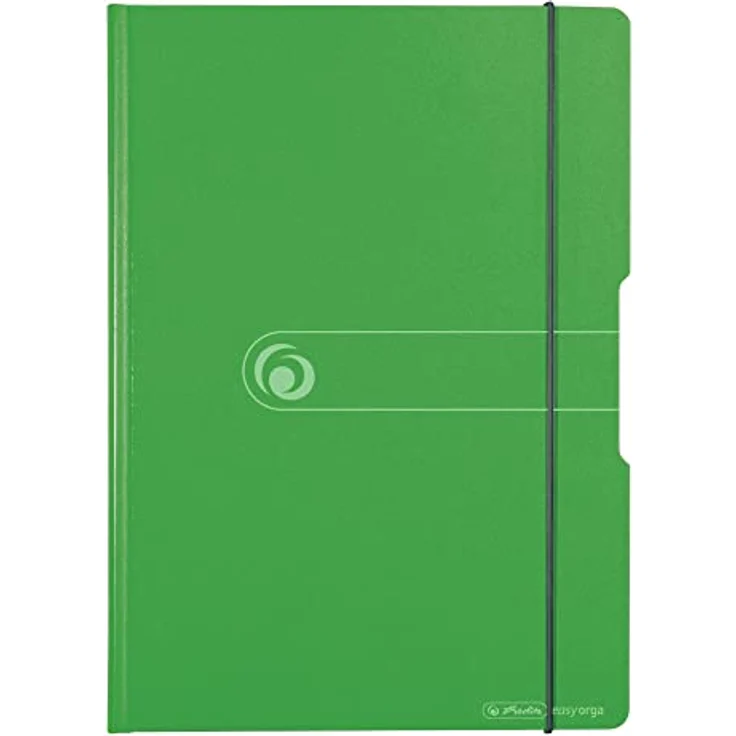 Herlitz Aktenordner Herlitz Klemmbrettmappe A4 PF grau/apfel m.Stifthalter – Bild 2