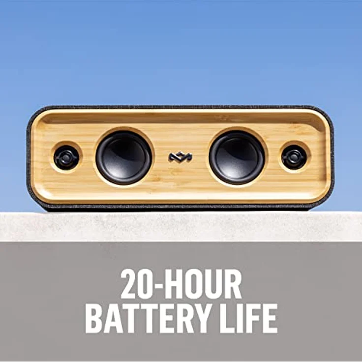 House of Marley Bluetooth-Lautsprecher Get Together 2 (20 h, Akkubetrieb), Bluetooth Lautsprecher, Gelb, Schwarz – Bild 5