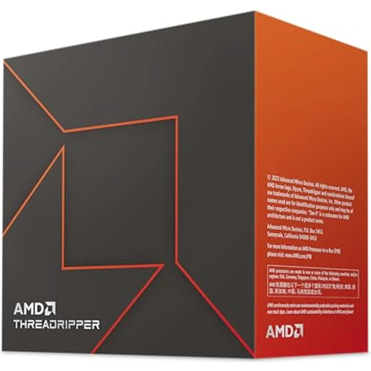 AMD Ryzen Threadripper 7980X 64x 3.20-5.10GHz Boxed ohne Kühler – Bild 1