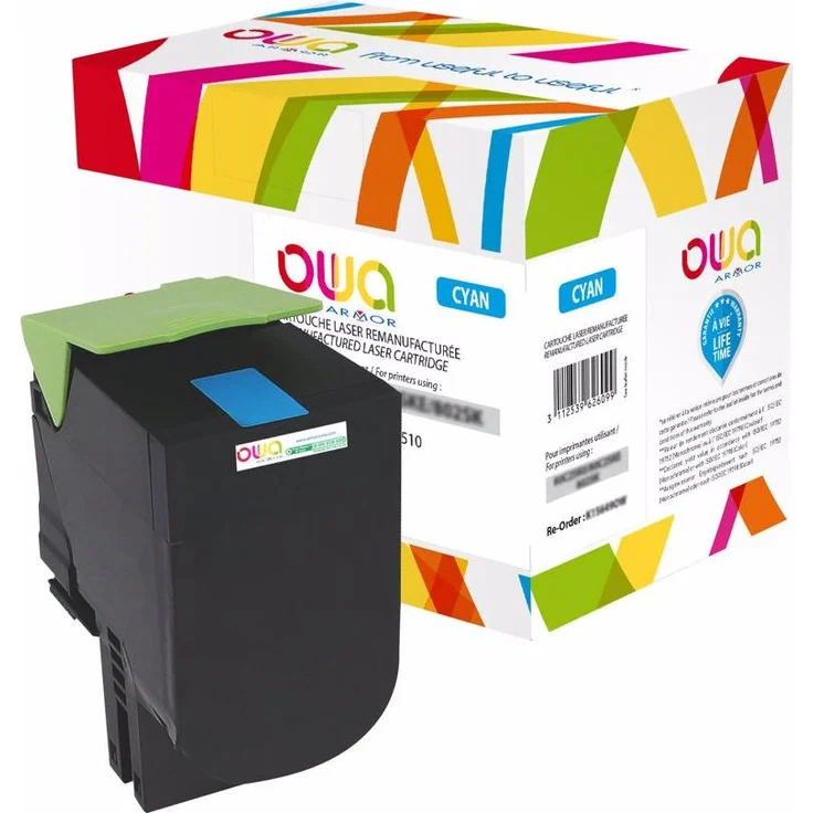 Armor OWA, Toner mit hoher Kapazität, Cyan, kompatibel