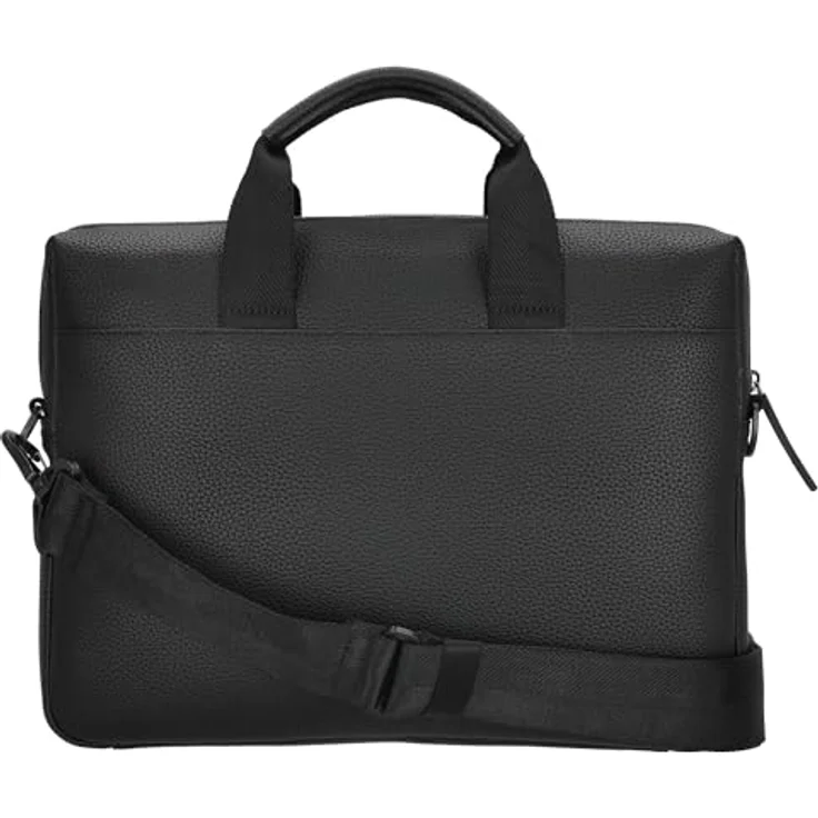 Hugo Ethon 2.0 Aktentasche, 37 cm, grau, 100% Polyurethan, ideal für Laptops – Bild 4