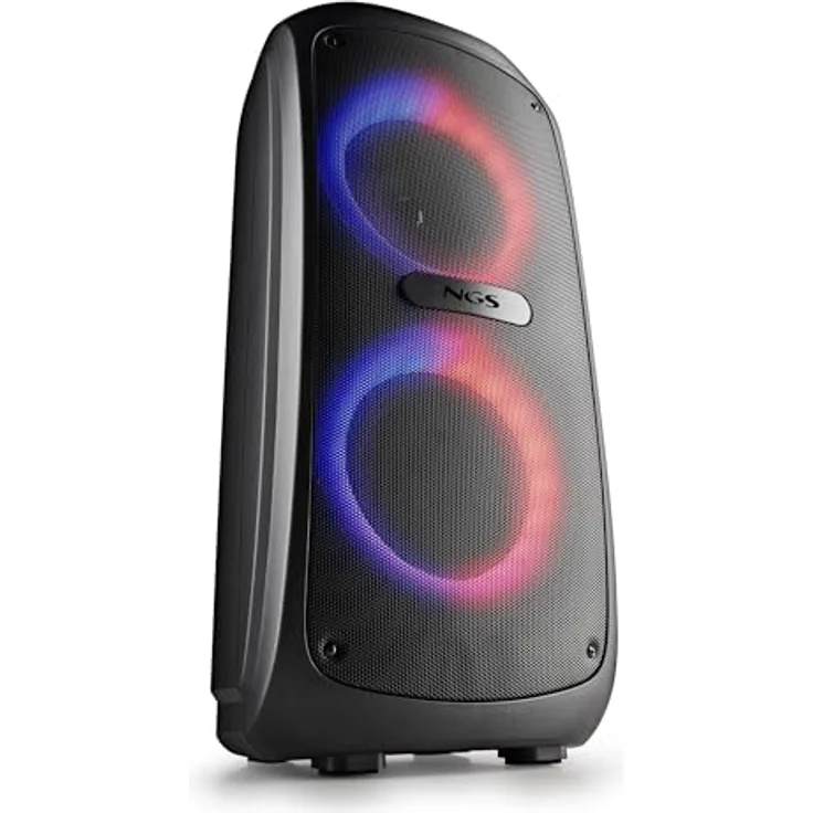 NGS Wild Temper Bluetooth-Lautsprecher, 200 W RMS, staub- und wasserdicht, Schwarz, unterstützt MicroSD bis 128 GB – Bild 3