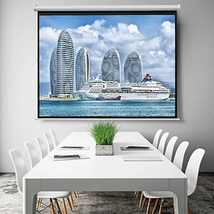 Celexon ivolum Rolloleinwand 240 x 135cm,Leinwand Format 16:9, Heimkino Leinwand, Beamerleinwand,3D – Bild 6
