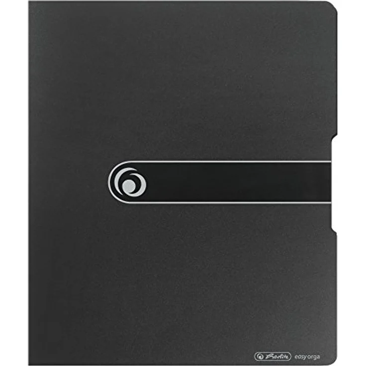 Herlitz Aktenordner Herlitz Ringbuch / DIN A4 / 25mm Füllhöhe / aus PP / Farbe: opak schwarz – Bild 3