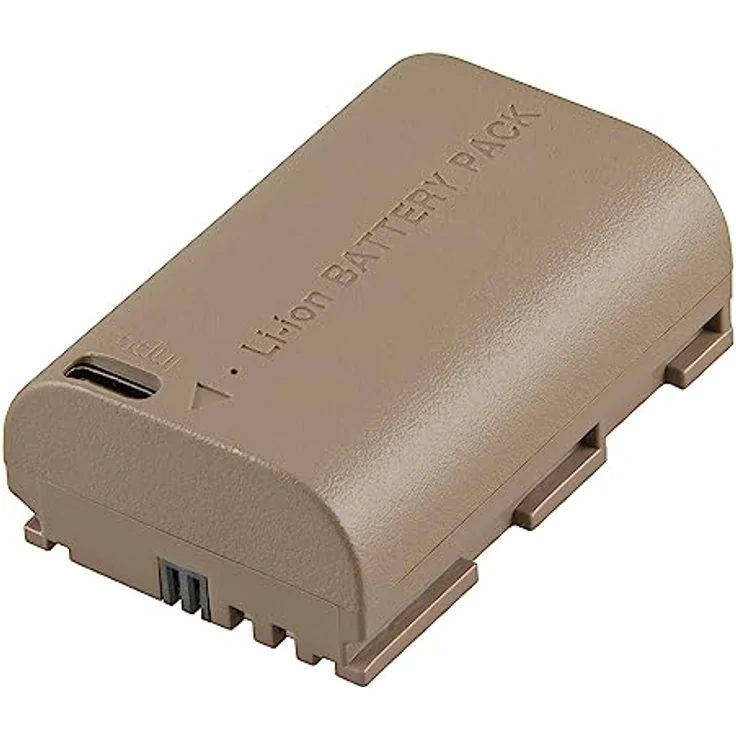 Jupio LP-E6NH *ULTRA C*, 2400mAh Akku mit USB-C Ladeeingang für Canon Digitalkameras, inkl. USB-C-auf-USB-A Kabel – Bild 2