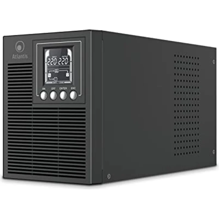 Atlantis Land USV A03-OP1002XLN, 1000VA/700W Unterbrechungsfreier Stromversorger mit reiner Sinuswelle, Metallgehäuse und LCD-Display – Bild 13
