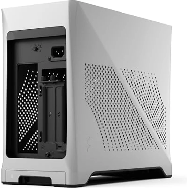 Fractal Design Era 2 Silver, PC-Gehäuse mit eloxiertem Aluminium und Walnussholz – Bild 4