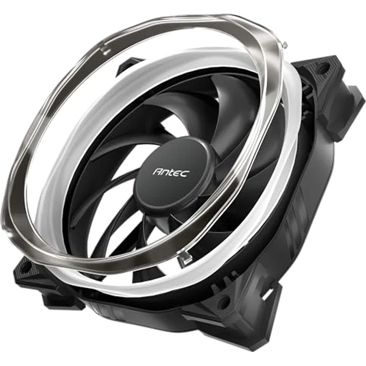 Antec Fusion PWM ARGB Gehäuselüfter, 12 cm, hydraulisches Lager, 16 LEDs, Anti-Vibration, bis zu 2000 U/min – Bild 4