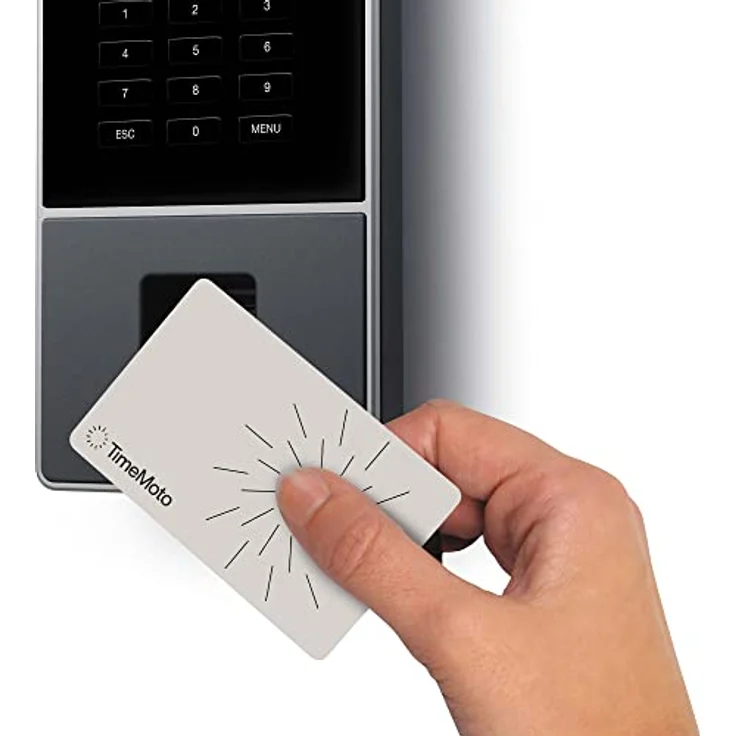 TimeMoto TM-626 - Zeiterfassungssystem mit Fingerabdruck- und RFID-Leser für bis zu 200 Benutzer - Inklusive Personal-Management-Lösung – Bild 2