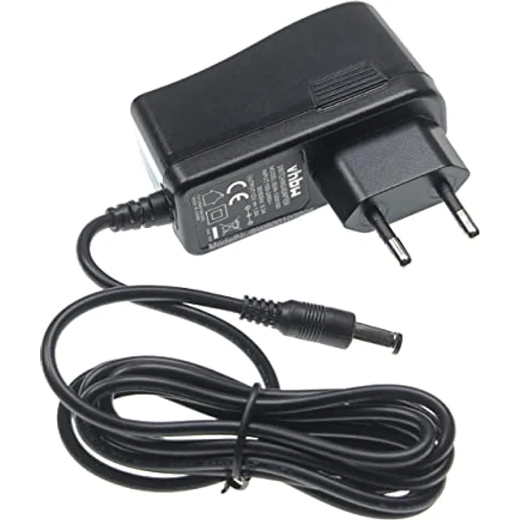 vhbw Netzteil kompatibel mit AVM Fritz!Box, AC/DC Netzadapter 12 V / 1 A, schwarz