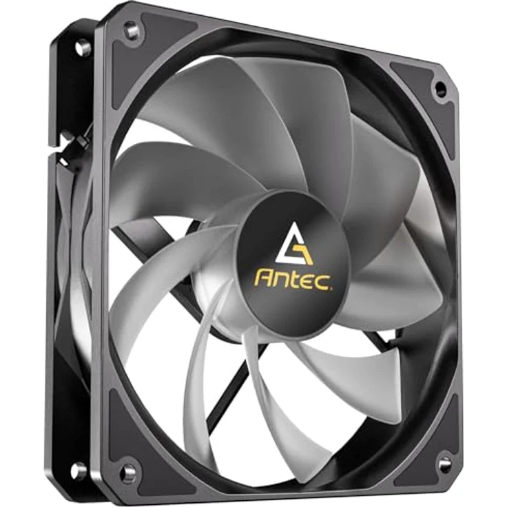 Antec P12R PWM ARGB REVERSE Gehäuselüfter, schwarz mit Hydrauliklager und Silikon-Stoßdämpfern – Bild 5