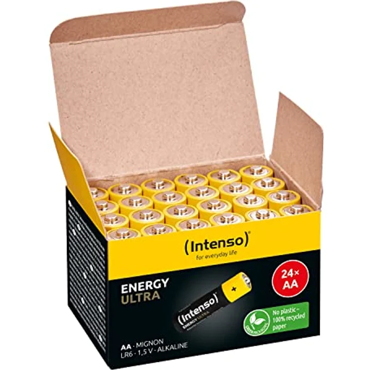 Intenso Energy Ultra AA Mignon LR6 Alkaline Batterien 24er Box – Bild 3