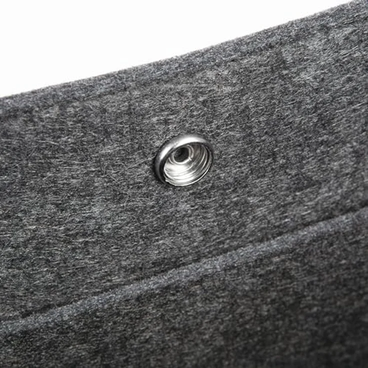 Sigel BA432, Notebooktasche für Laptops bis 15,4 Zoll, grau, aus 100% recyceltem PET mit individuellem Beschriftungsfeld – Bild 7