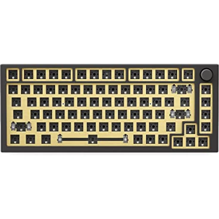 Glorious PC Gaming Race GMMK Pro 75% Switch Plate, Gaming Zubehör für Custom Tastatur GMMK Pro Keyboard Gaming, Superrobustes Messing Schalterplatte für GMMK Pro ISO Layout – Bild 3