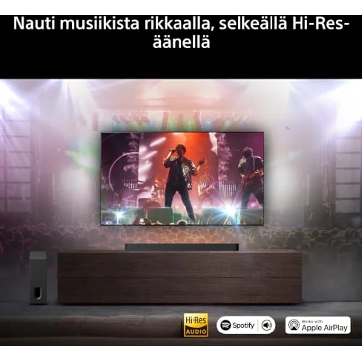 SONY BRAVIA Theatre Bar 7 + Sub HT-A7100B, Soundbar mit Subwoofer, 360 Spatial Sound Mapping, Dolby Atmos, Schwarz – Bild 6