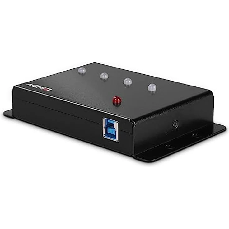 Lindy 4 Port USB 3.0 Metall-Hub – Bild 2