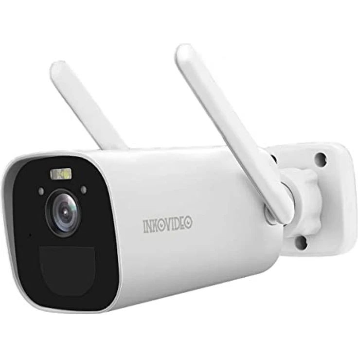 INKOVIDEO INKO-MCX-B5 Intelligente 100% kabellose 4G Überwachungskamera mit Akkubetrieb, PIR-Sensor, Menschenerkennung, Nachtsicht in Farbe – Bild 1