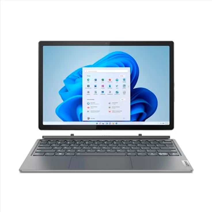 Lenovo IdeaPad Duet 5i 2-in-1 Tablet | 12,4" 2.5K Touch Display | Intel Core i5-1335U | 16GB RAM | 512GB SSD | Intel Iris Xe Grafik | Win11 | QWERTZ | grau | inkl. Lenovo Digital Pen 3 – Bild 2
