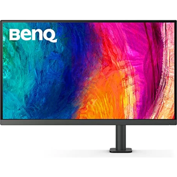 BenQ PD3205UA 32 Zoll 4K-Monitor mit Ergo-Arm, UHD, sRGB, Rec. 709, HDR10, IPS, AQCOLOR-Technologie, USB-C, Grau – Bild 1