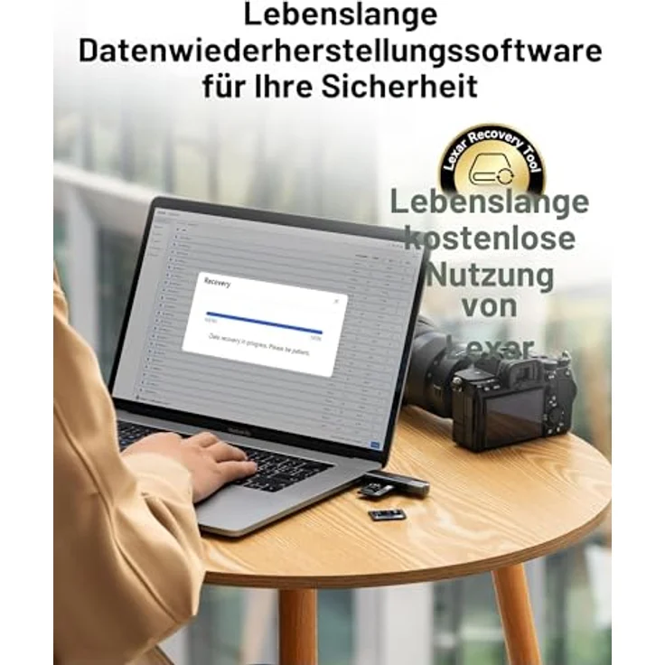 Lexar Silver SD Karte 64GB, UHS-I SDXC Card mit 205 MB/s Lesegeschwindigkeit, 90 MB/s Schreibgeschwindigkeit, V30 für 4K Videoaufnahmen – Bild 7
