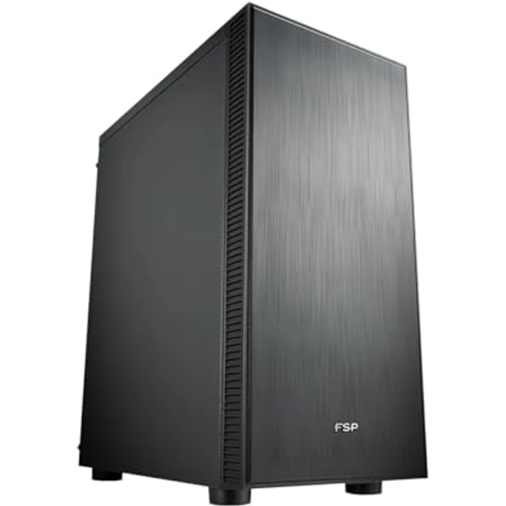 FSP GEH Midi CMT223 S ATX/M-ATX/M-ITX o.N. Black Retail, PC-Gehäuse – Bild 1