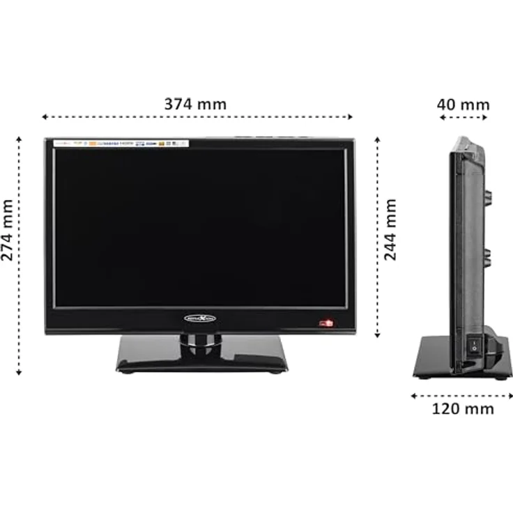Reflexion LEDW16iBT, 16" Smart LED-TV mit Full-HD, DVB-S2/C/T2, CI+, PVR, Bluetooth – Bild 3