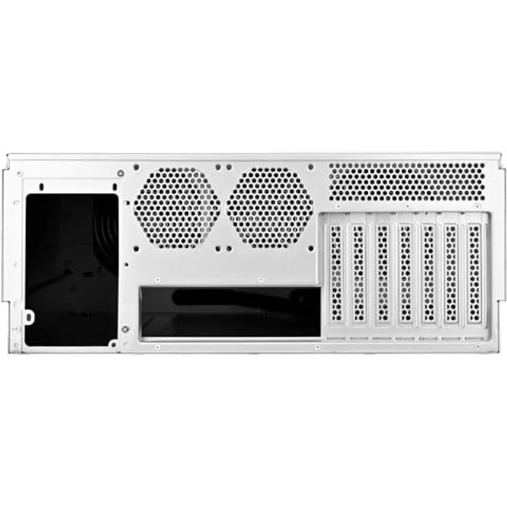 SilverStone Technology SST-RM43-324-RS, 4HE-Rackmount-Speichergehäuse mit 24 Schächten für 2,5-/3,5-Zoll-Festplatten/SSDs, Mini-SAS-HD-SFF-8643-12-Gb/s, hot-Swapping-fähig – Bild 4