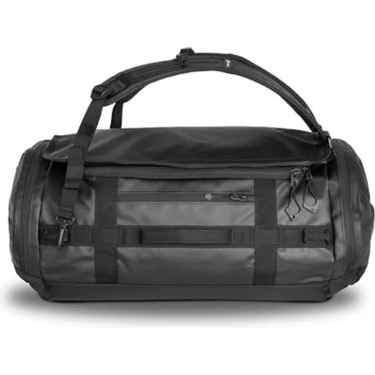 Wandrd Carryall Duffel, Fotorucksack und Kamera Schultertasche mit 40 l Volumen, Schwarz – Bild 9