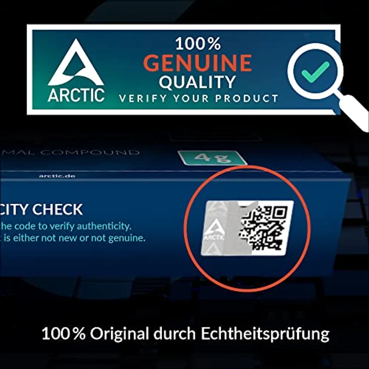 ARCTIC MX-6 (4 g) - Ultimate Performance Wärmeleitpaste für CPU, Konsolen, Grafikkarten, Laptops - Sehr hohe Wärmeleitfähigkeit, Lange Haltbarkeit, Nicht leitend, Nicht kapazitiv – Bild 3
