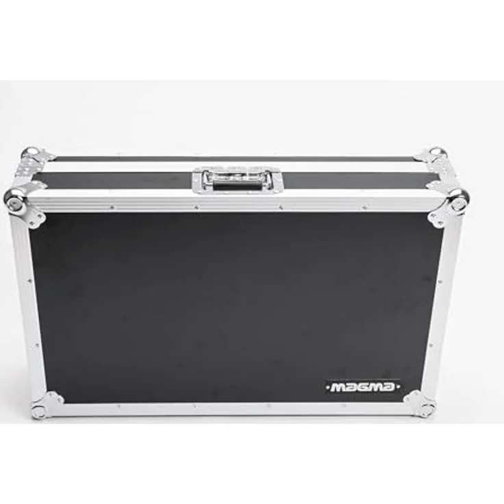 Magma DJ-Controller-Workstation DDJ-FLX10, Flightcase aus vinyllamiiniertem Sperrholz mit integrierter Laptop-Plattform und Kabelzugangsanschluss – Bild 3