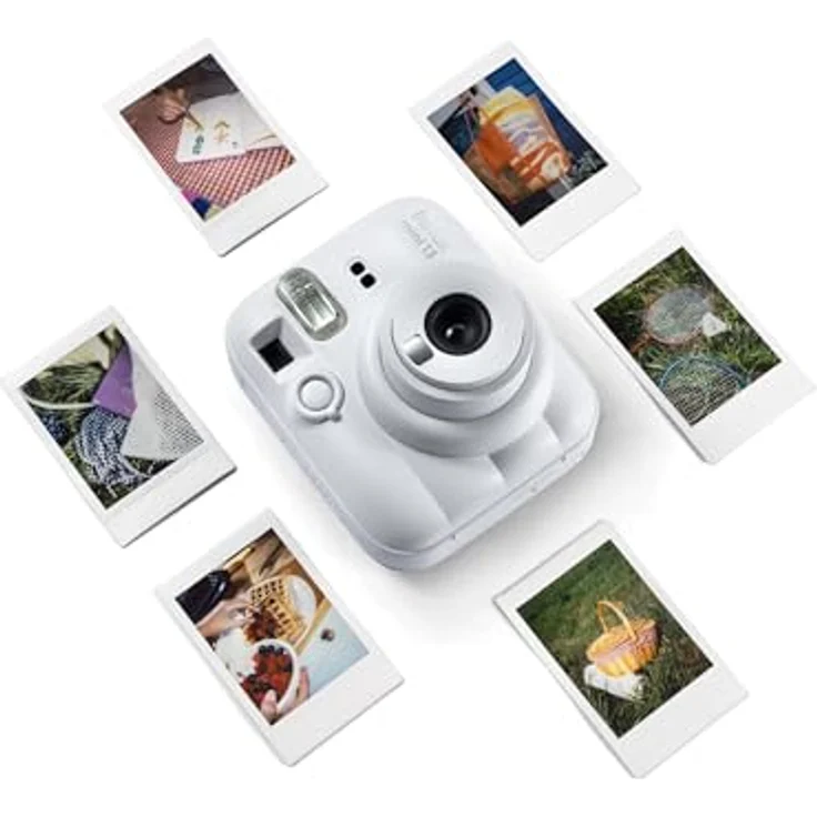 Fujifilm Instax Mini 13 Clay White, Sofortbildkamera, Weiss – Bild 8