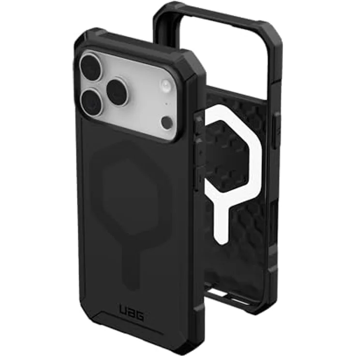 UAG Essential Armor MagSafe, Smartphone Hülle für Apple iPhone 17 Pro Max, stoßfest und kratzschutz, Schwarz
