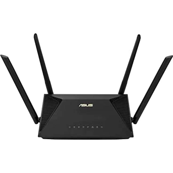 ASUS RT-AX1800U Erweiterbarer WiFi-Router mit Doppelband für Kompatibilität mit Ihren Geräten, schnelle Verbindung über WiFi6, integrierter Internetschutz mit unbegrenzten Updates, Schwarz – Bild 2