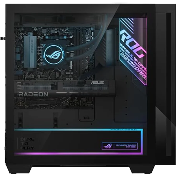 ASUS ROG G700 GM700TZ-R9800X283W, Gaming-Desktop mit AMD Ryzen 7 9800X3D, 32 GB DDR5, 2 TB SSD, schwarz – Bild 5