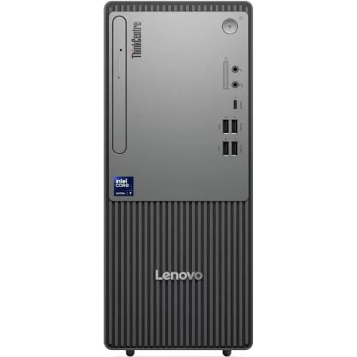 Lenovo ThinkCentre neo 50t Gen 6, Desktop-PC mit Core Ultra 5 225, 16 GB RAM, 512 GB SSD, Schwarz, Windows 11 Pro