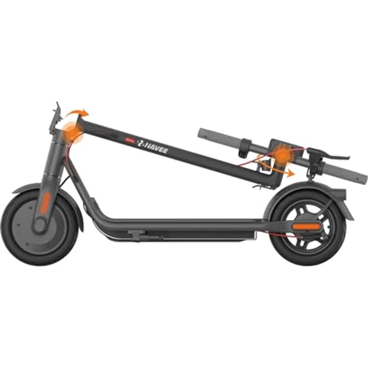 Navee V25i Pro E-Scooter, 20 km/h, 25 km Reichweite, 300 W Motorleistung – Bild 3