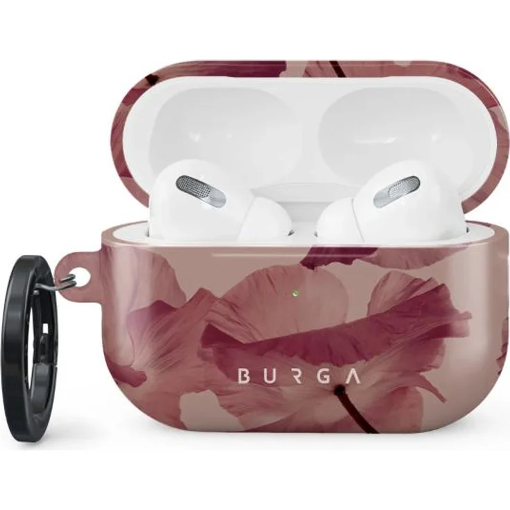 Burga Vigilant Tender Kis, Hülle für AirPods Pro 2, Kopfhörertasche und Schutzhülle, schwarz