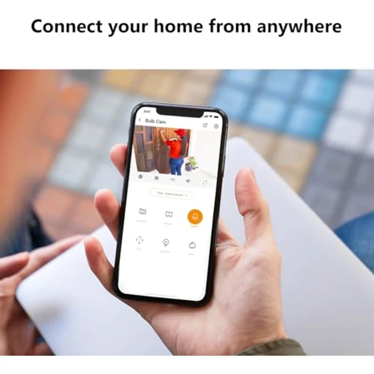 Imou Überwachungskamera IMOU Bulb Cam 2K IPC-S6DP-3M0WEB-E27-imou WLAN IP Überwachungskamera, Sicherheitssirene und Vollfarb-Nachtsicht, weiß – Bild 6