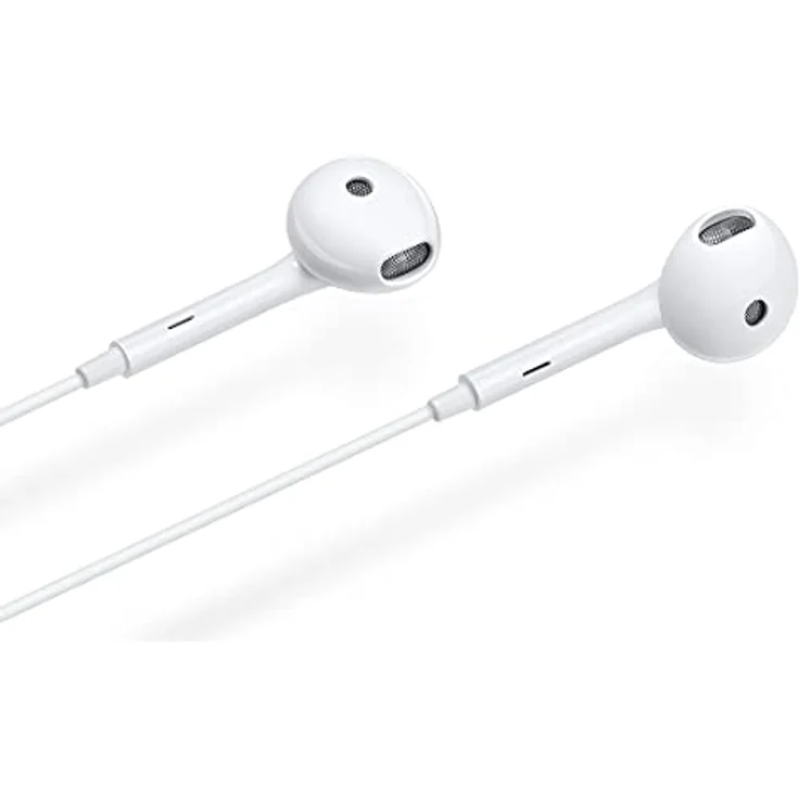 Oppo Kopfhörer 3.5mm Klinke In-Ear Kopfhörer kabelgebunden weiß – Bild 4