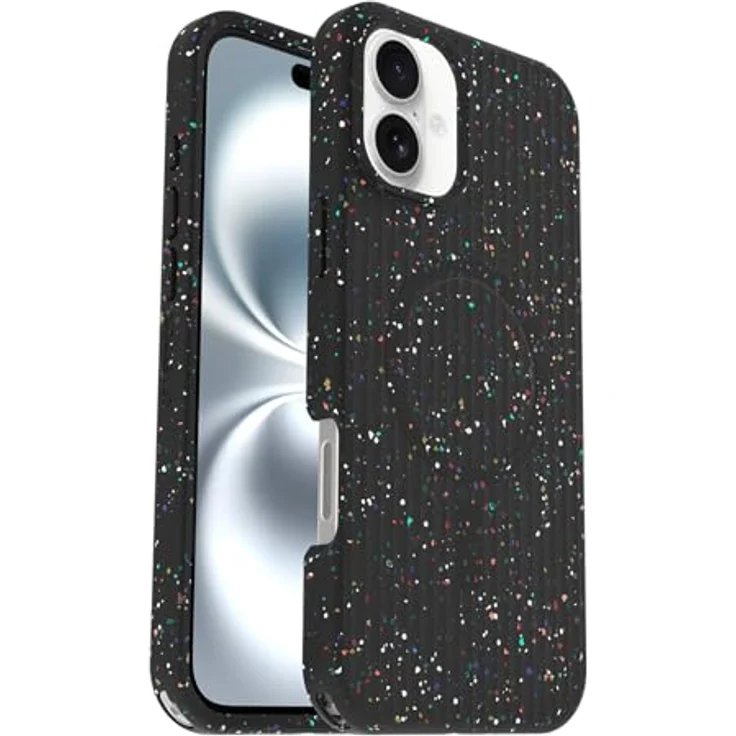 OtterBox Symmetry Series Core for MagSafe Hülle für iPhone 16 Plus, stoßfest, sturzsicher, ultraschlank, dünne schützende Hülle, 3X getestet nach Militärstandard, Schwarz – Bild 1