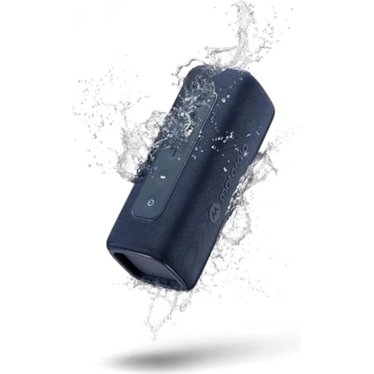 Motorola ROKR 600 Kabelloser Bluetooth-Lautsprecher, leistungsstarker 30-W-Sound, IP67-zertifiziert (blau) – Bild 1
