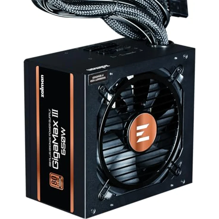 Zalman PC-Netzteil GigaMaxIII 850 W v2 (80 + Bronze) ATX3.0, Hochwertige Material, Langlebig, Robustheit – Bild 3