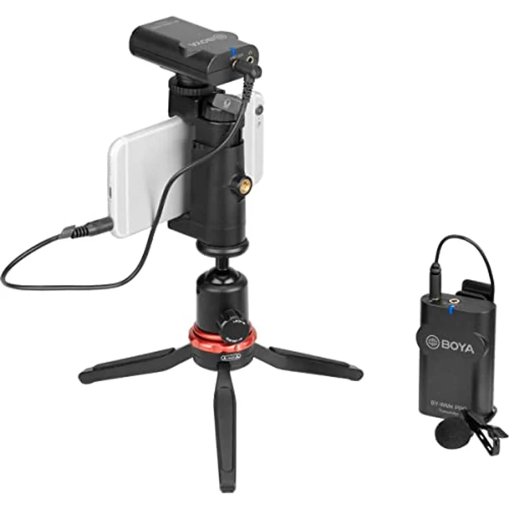 Boya BY-WM4 Pro-K1 Duo Lavalier Mikrofon Kabellos – Bild 9