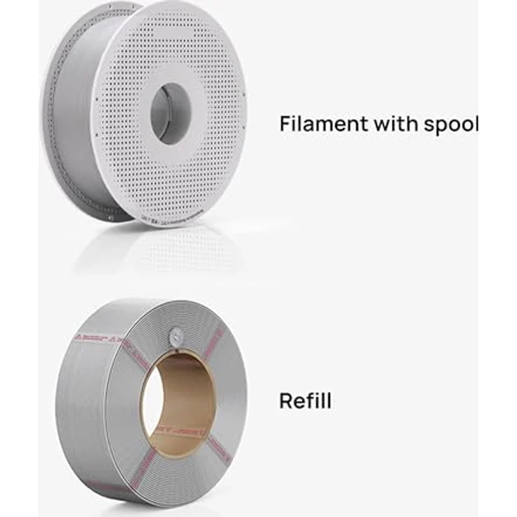 Bambu Lab PETG Translucent Clear, 3D Filament 1.75mm, 1000g, wasserfest und UV-beständig – Bild 4