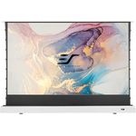 Elite Screens Kestrel Tab-Tension Floor-UP 2 CLR (101", 16:9), Bodenprojektionsleinwand, Weiss