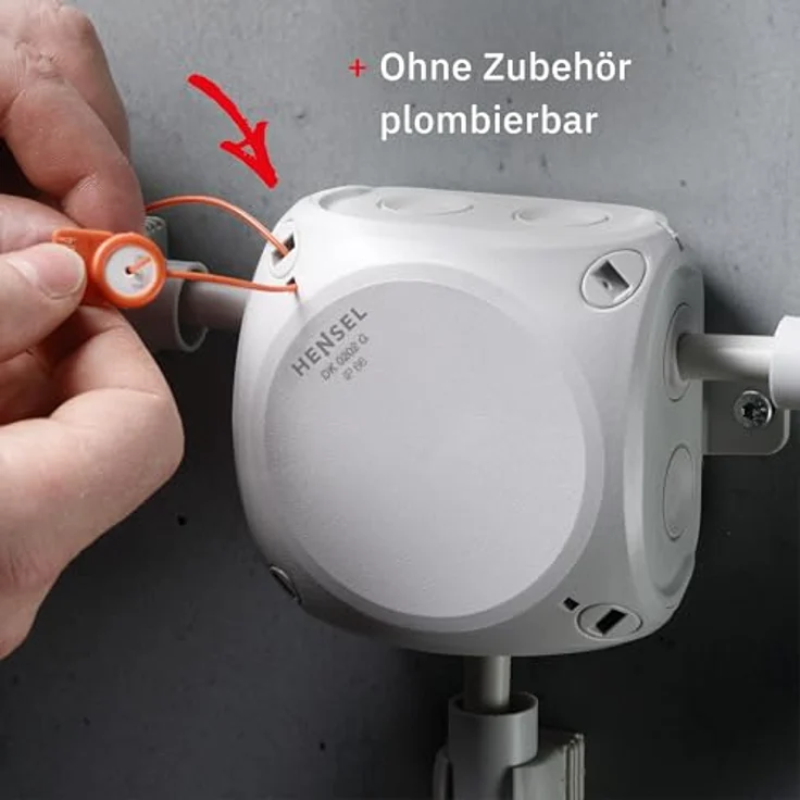 Hensel Kabelabzweigkasten DK 0606 G 1,5-6qmm Dose, Gehäuse für Montage auf der Wand-Decke 4012591124993 – Bild 6