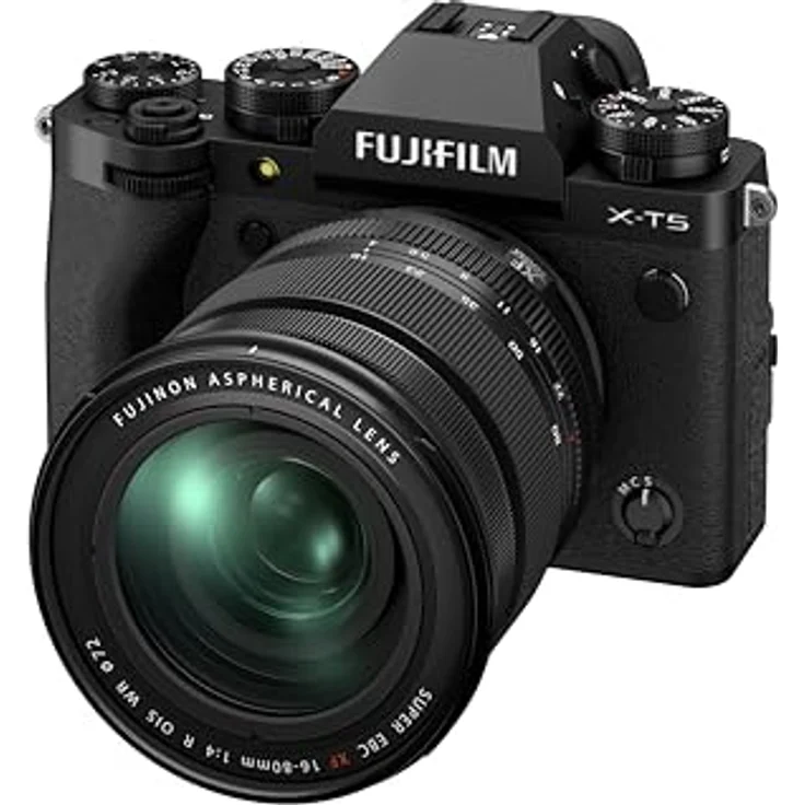 FUJIFILM X-T5 Kit, spiegellose Systemkamera mit 40,2 MP, FUJINON 16-80mm F4, 7,6 cm Touchscreen, WLAN, wetterfest – Bild 5
