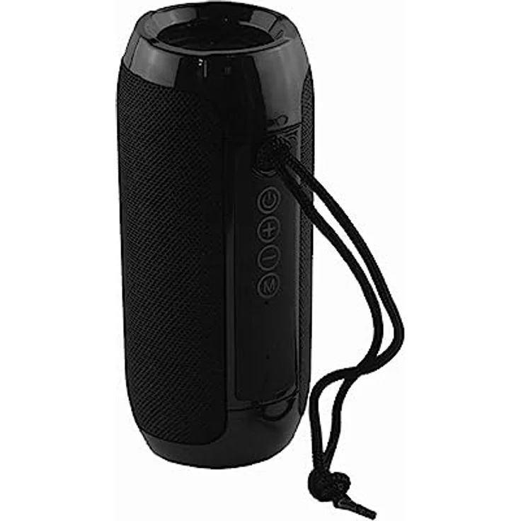 Manta Tragbarer Bluetooth-Lautsprecher - Party Lautsprecher 2x5W – Boombox FM/USB/Micro SD-Karte/AUX-in - Freisprecheinrichtung - Verbesserter Bass - SPK12GO – Bild 2