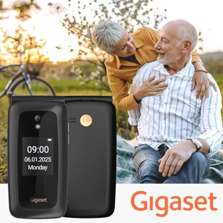 Gigaset GL795 4G Smartphone mit 2 MP Kamera, 7,11 cm (2.8 Zoll), Schwarz – Bild 7