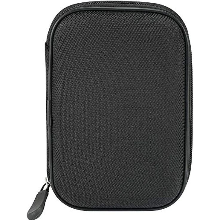 Renkforce RF-4402626 Festplatten-Tasche, 6.35cm (2.5 Zoll) Schwarz mit Netztasche und elastischem Band zur sicheren Aufbewahrung – Bild 1